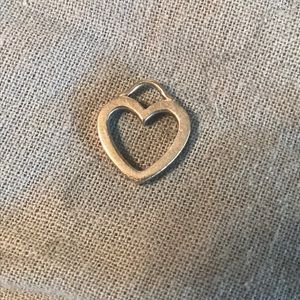 Authentic Tiffany & Co small heart charm